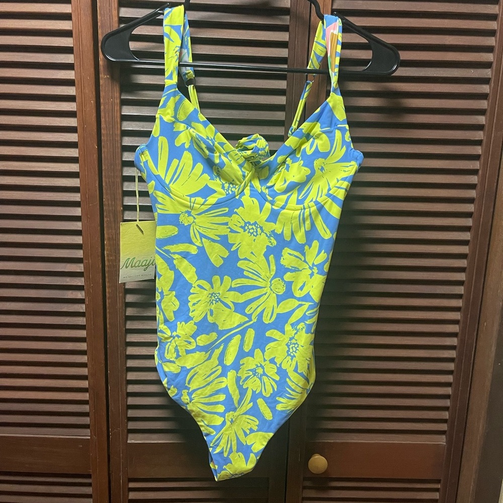 Maaji Reversible One Piece Swim Suit Size XL